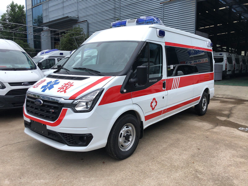 福特V348長軸中頂監護型救護車